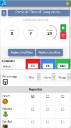 Feuille de scores